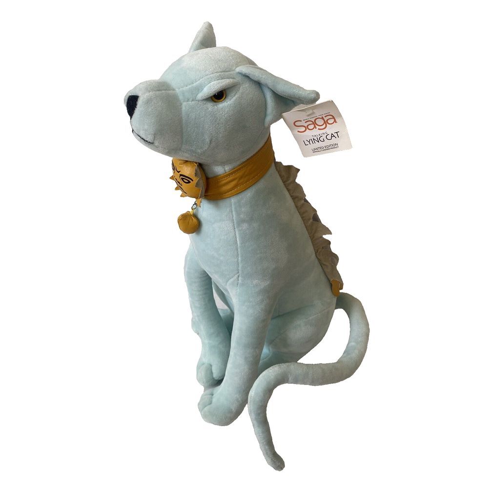 Saga Lying Cat 19" Plush Toy Figure *Not Talking* Limited Edition w Tag *read